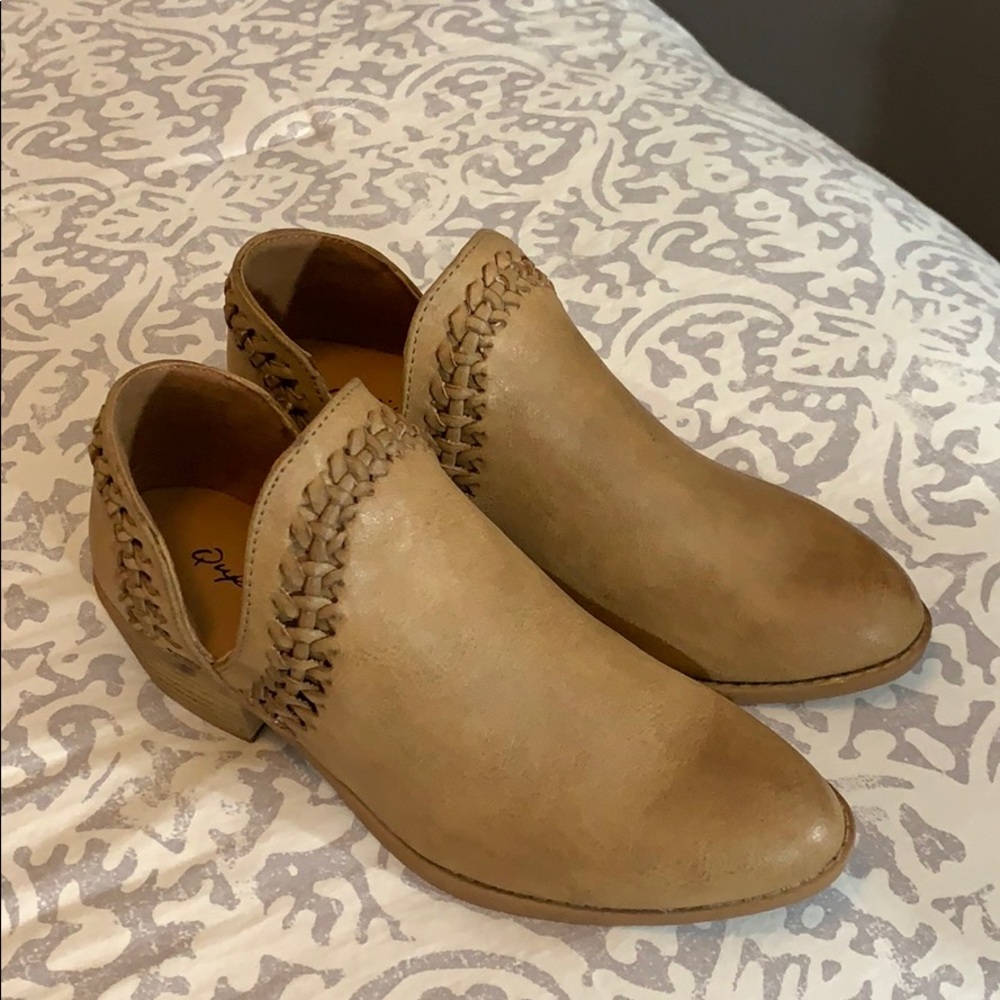 Cut out booties